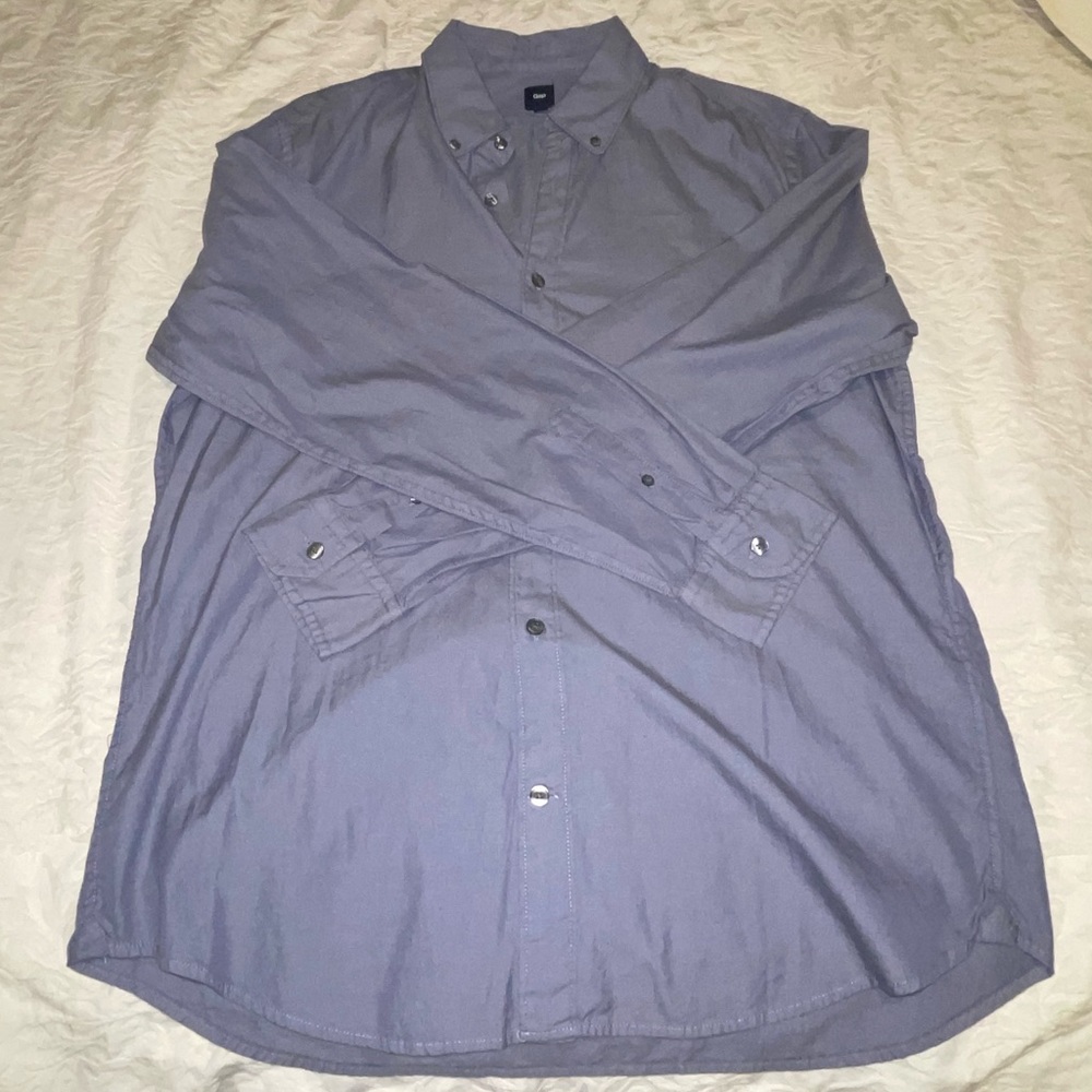 GAP long sleeve button down NWT - image 1